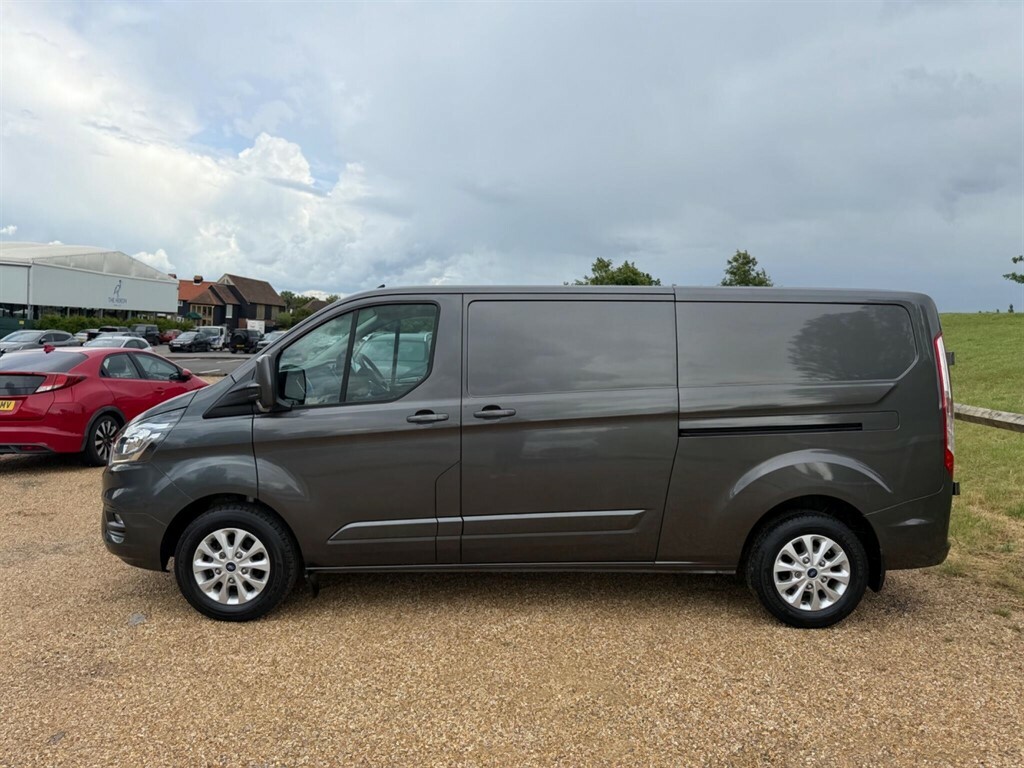 Ford Transit Custom 2.0 300 Ecoblue Limited L2 H1 Euro 6 Ss YP21NVD Grey #4