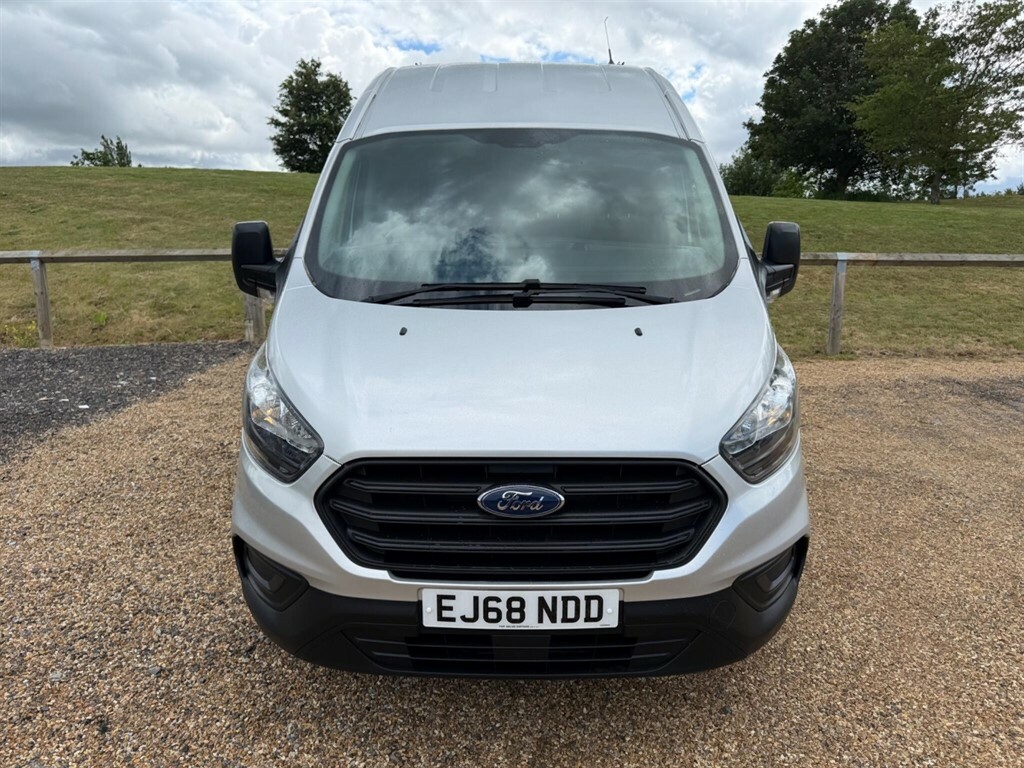 Ford Transit Custom 2.0 320 Ecoblue L2 H2 Euro 6 EJ68NDD Silver #2