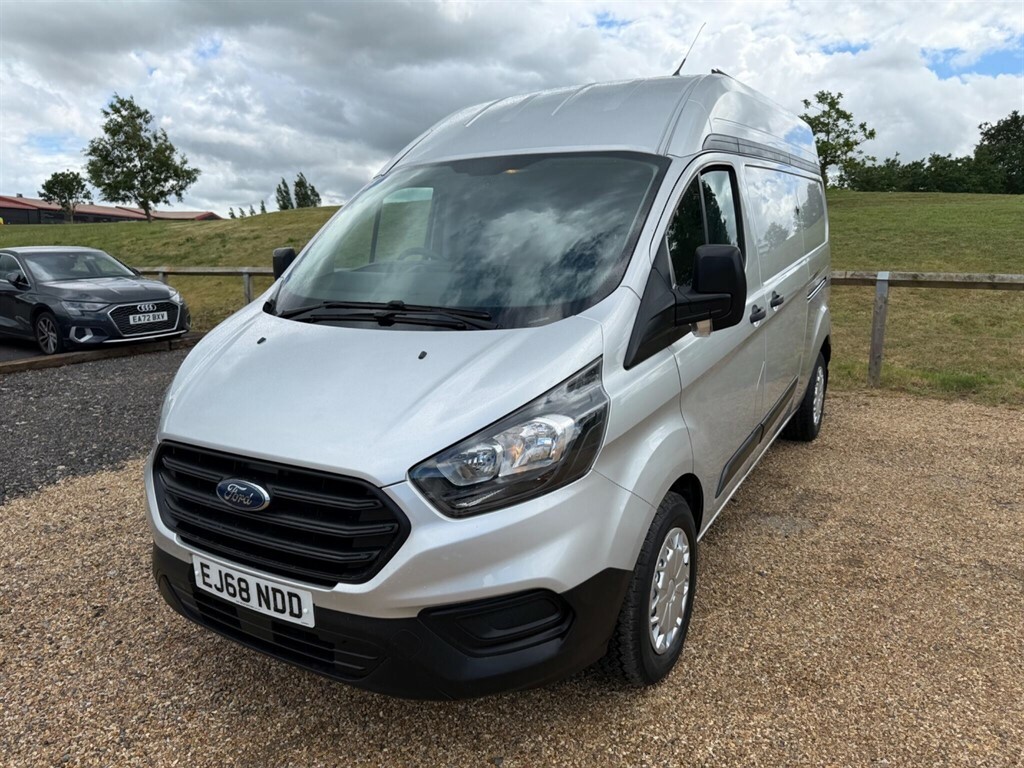 Ford Transit Custom 2.0 320 Ecoblue L2 H2 Euro 6 EJ68NDD Silver #3