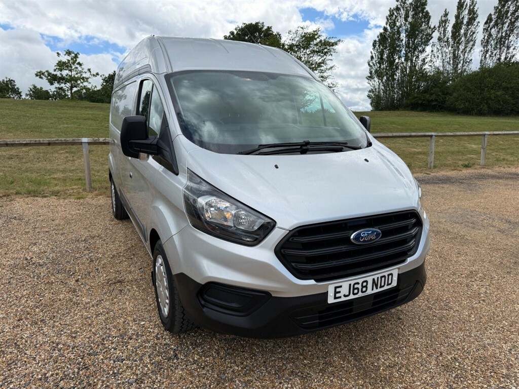 Ford Transit Custom 2.0 320 Ecoblue L2 H2 Euro 6 EJ68NDD Silver