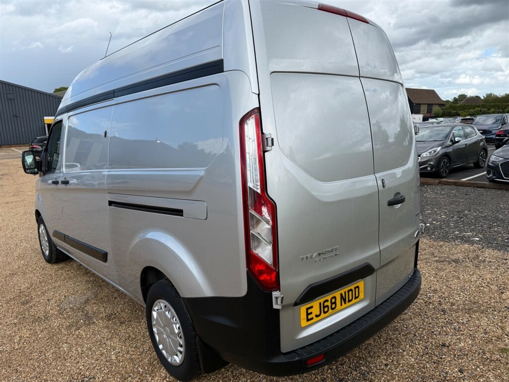 Ford Transit Custom 2.0 320 Ecoblue L2 H2 Euro 6 EJ68NDD Silver #5