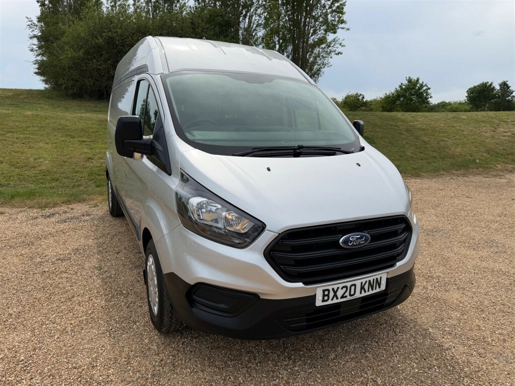 Ford Transit Custom 2.0 320 Ecoblue Leader L2 H2 Euro 6 Ss Silver