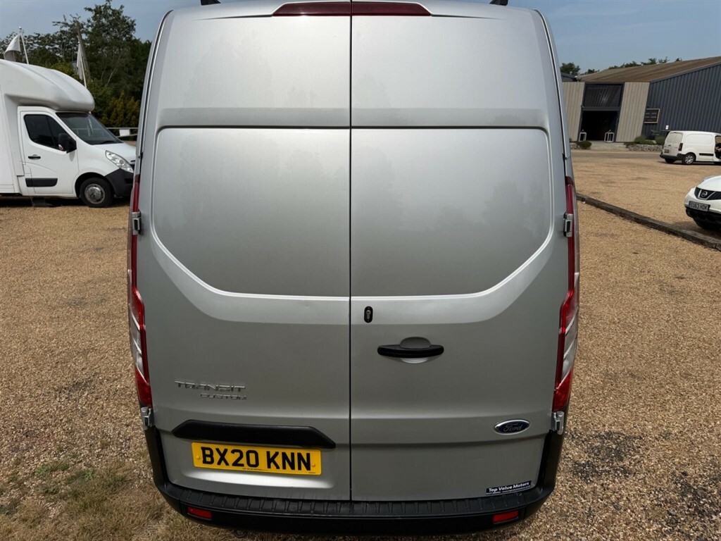 Ford Transit Custom 2.0 320 Ecoblue Leader L2 H2 Euro 6 Ss BX20KNN Silver #6