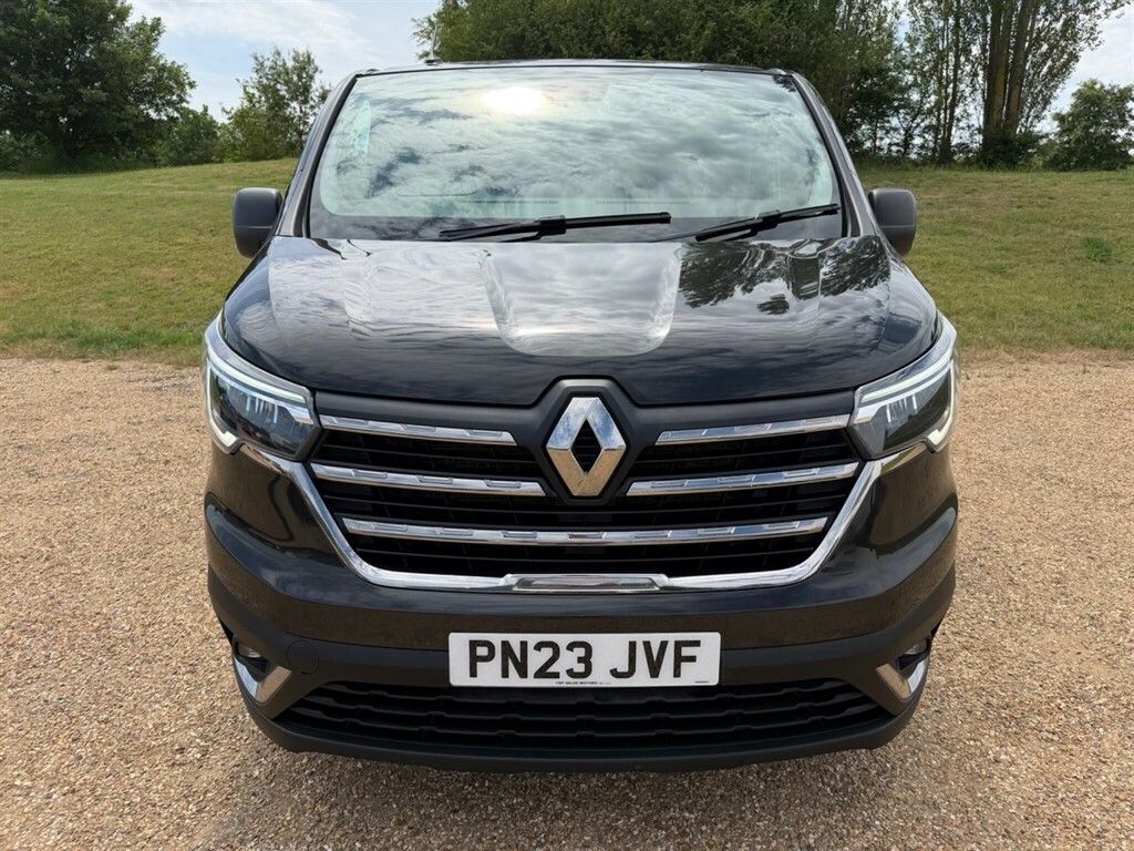 Renault Trafic 2.0 Dci Blue Ll30 Business Panel Van M PN23JVF Black #2