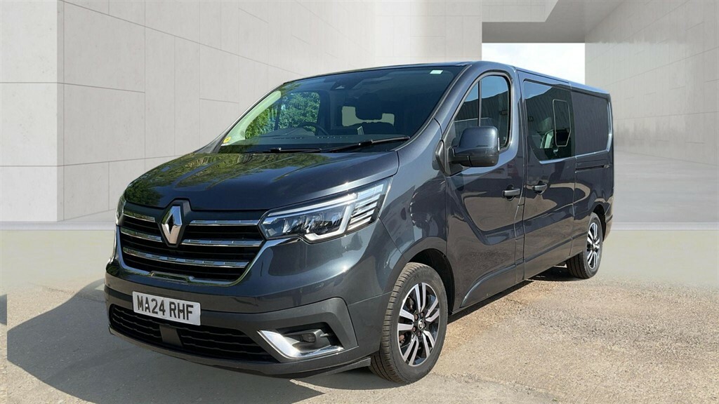 Renault Trafic 2.0 Dci Blue Ll30 Extra Sport Crew Van Edc L2 H1 E Grey
