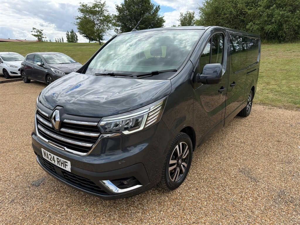 Renault Trafic 2.0 Dci Blue Ll30 Extra Sport Crew Van Edc L2 H1 E MA24RHF Grey #3