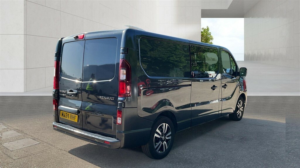Renault Trafic 2.0 Dci Blue Ll30 Extra Sport Crew Van Edc L2 H1 E MA24RHF Grey #2
