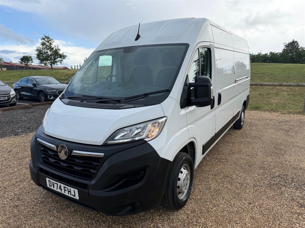 Vauxhall Movano 2.2 Cdti 3500 Biturbo Prime Fwd L3 H2 Euro 6 Ss DV24FHJ White #3