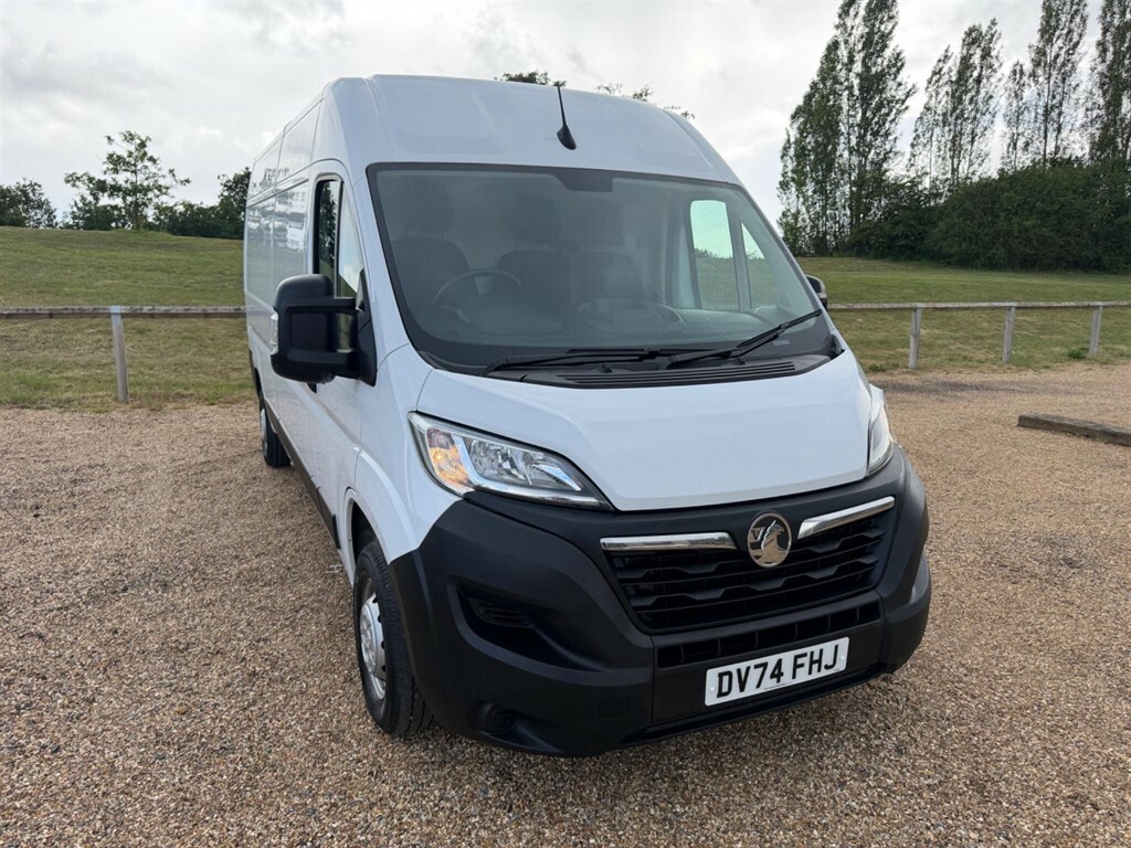 Vauxhall Movano 2.2 Cdti 3500 Biturbo Prime Fwd L3 H2 Euro 6 Ss White