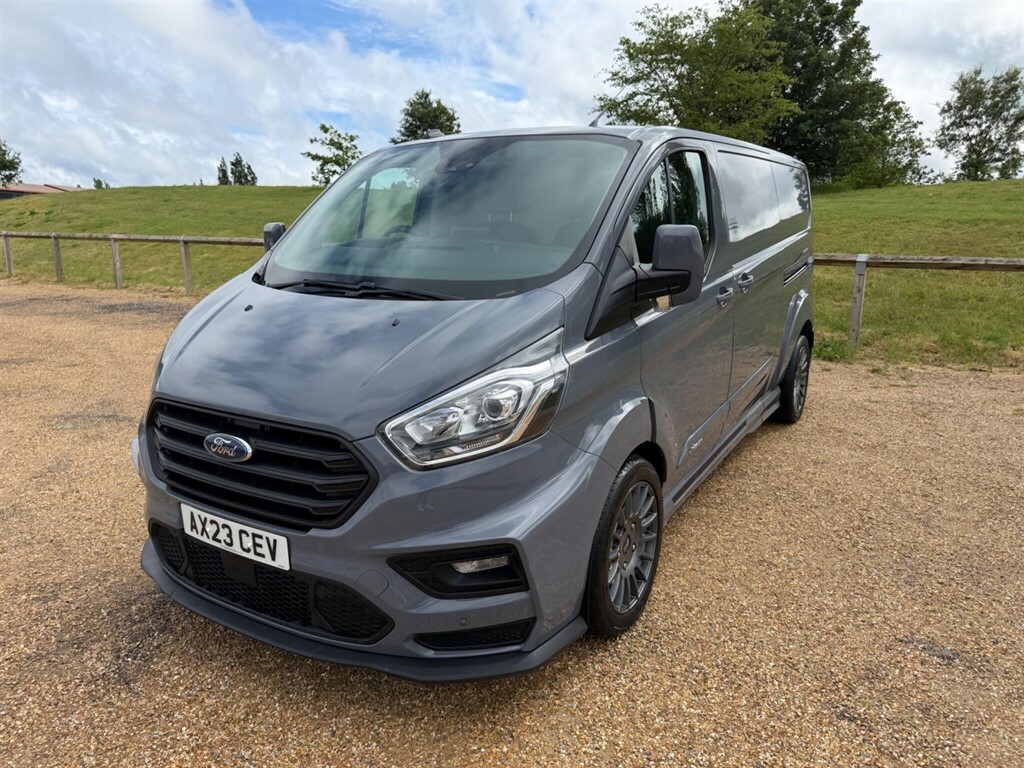 Ford Transit Custom 2.0 320 Ecoblue Ms-rt L2 H1 Euro 6 AX23CEV Grey #3