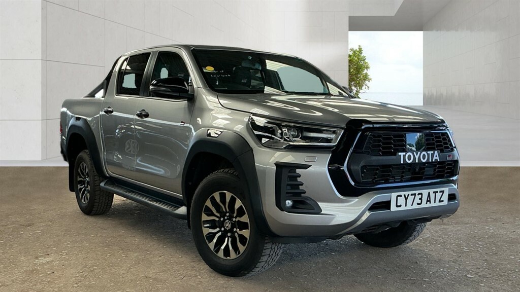 Toyota HILUX 2.8 D-4d Gr Sport 4Wd Euro 6 Ss Silver #2