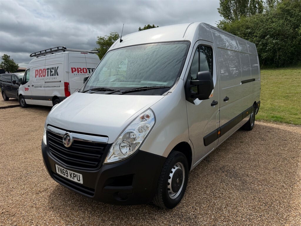 Vauxhall Movano 2.3 Cdti 3500 Fwd L3 H2 Euro 6 VN69KPU Silver #3