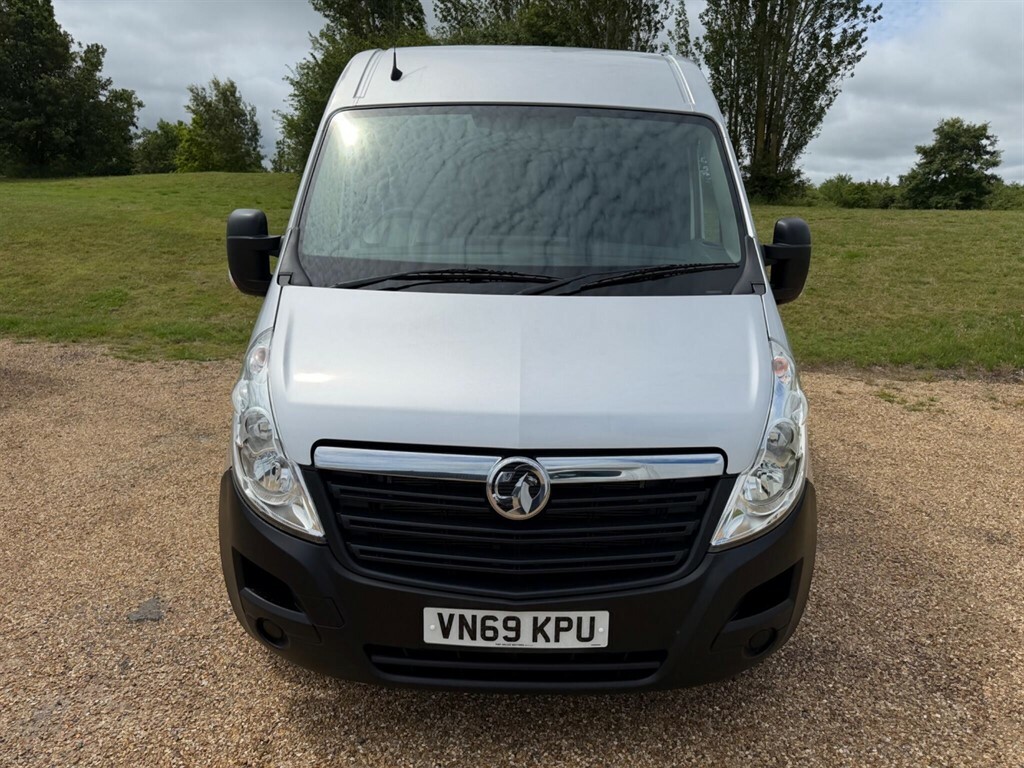 Vauxhall Movano 2.3 Cdti 3500 Fwd L3 H2 Euro 6 VN69KPU Silver #2