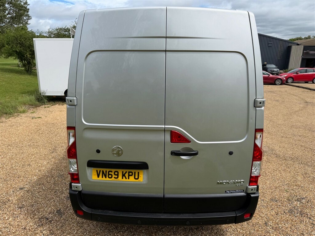 Vauxhall Movano 2.3 Cdti 3500 Fwd L3 H2 Euro 6 VN69KPU Silver #6