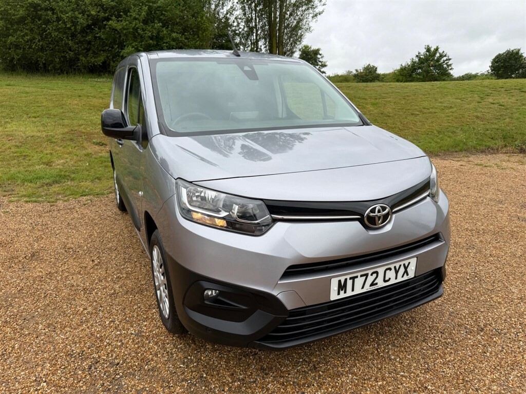Toyota Proace City 1.5 City Bluehdi Icon Short Panel Van Swb Euro 6 Grey