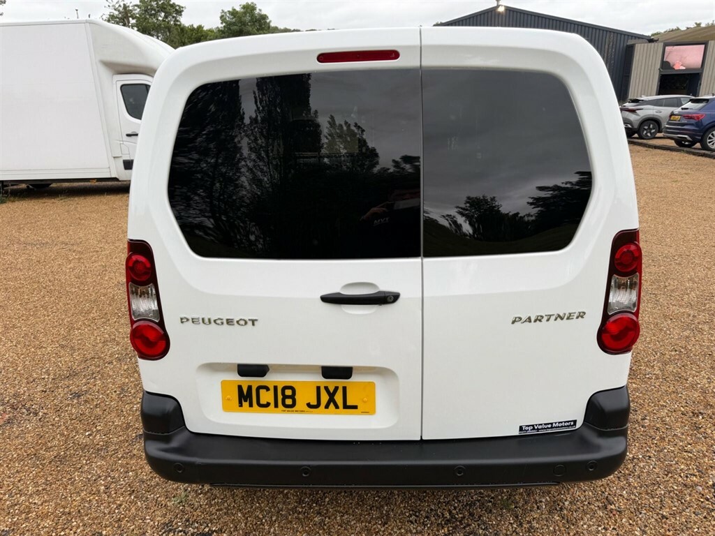 Peugeot Partner 1.6 Bluehdi 854 Professional L1 MC18JXL White #6