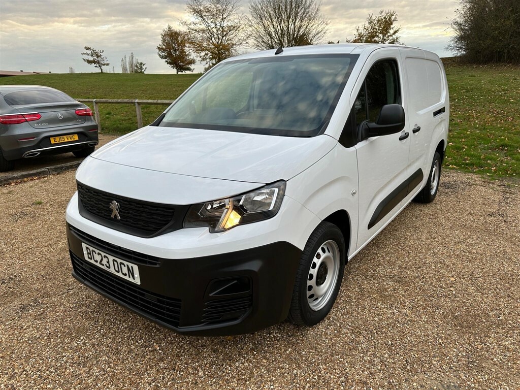 Peugeot Partner 1.5 Bluehdi 950 Professional Premium Long Panel White #3