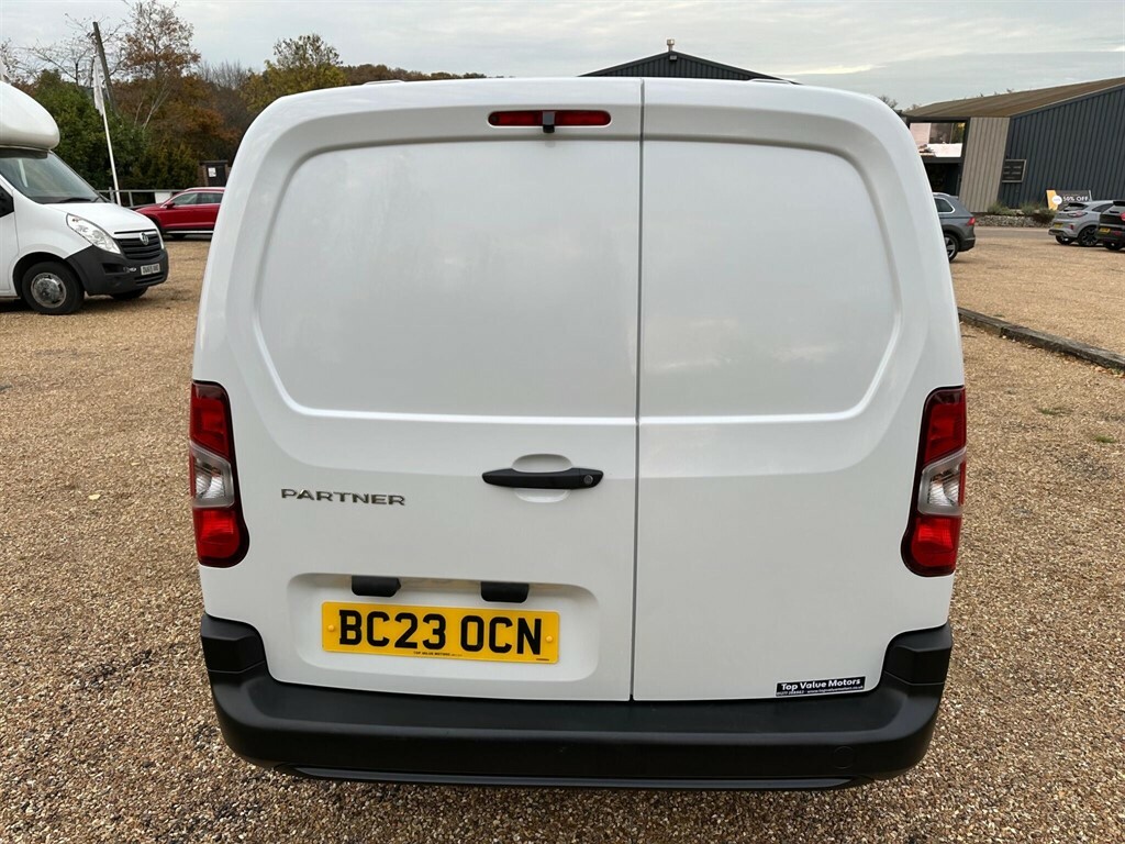 Peugeot Partner 1.5 Bluehdi 950 Professional Premium Long Panel White #6