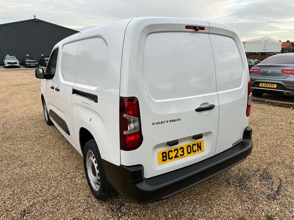 Peugeot Partner 1.5 Bluehdi 950 Professional Premium Long Panel White #5