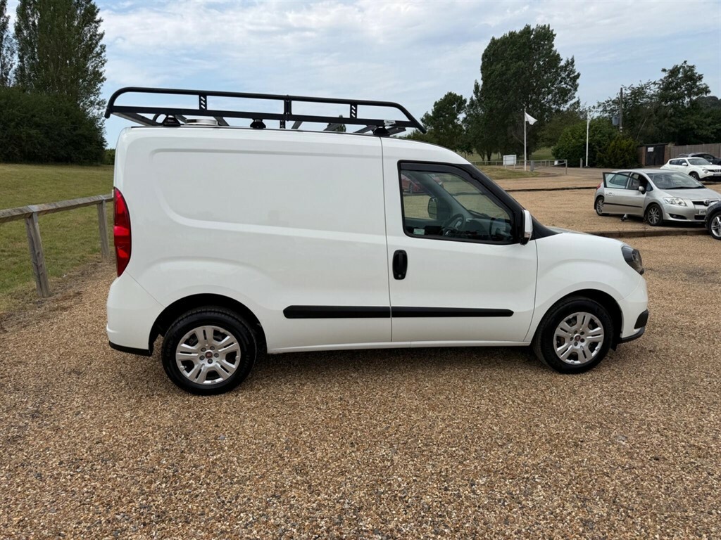 Fiat Doblo Multijetii Dropside Flat Bed Euro 6 Cage 1.6 D White #7