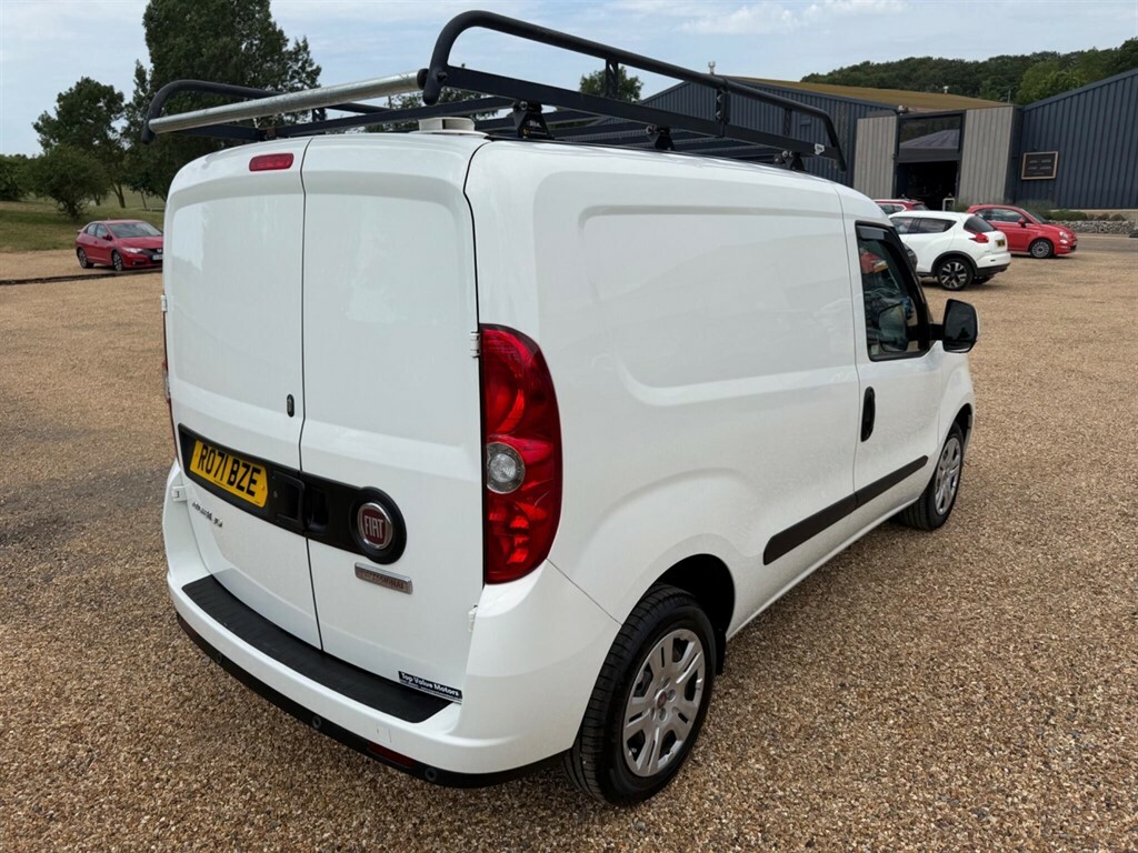 Fiat Doblo Multijetii Dropside Flat Bed Euro 6 Cage 1.6 D White #8