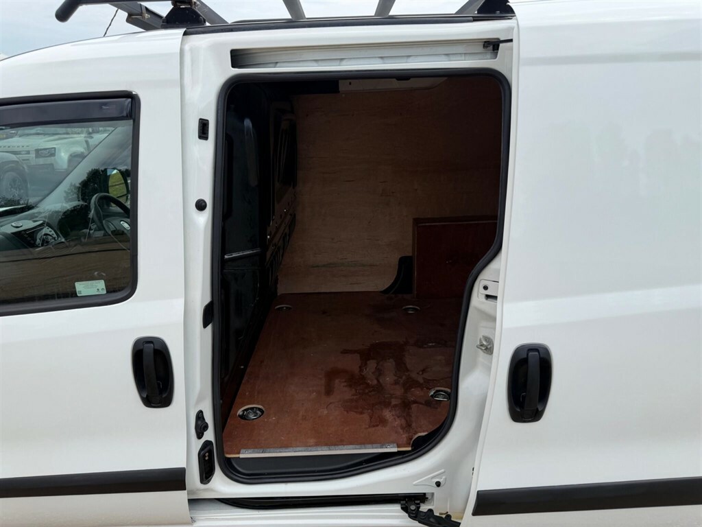 Fiat Doblo Multijetii Dropside Flat Bed Euro 6 Cage 1.6 D White #10