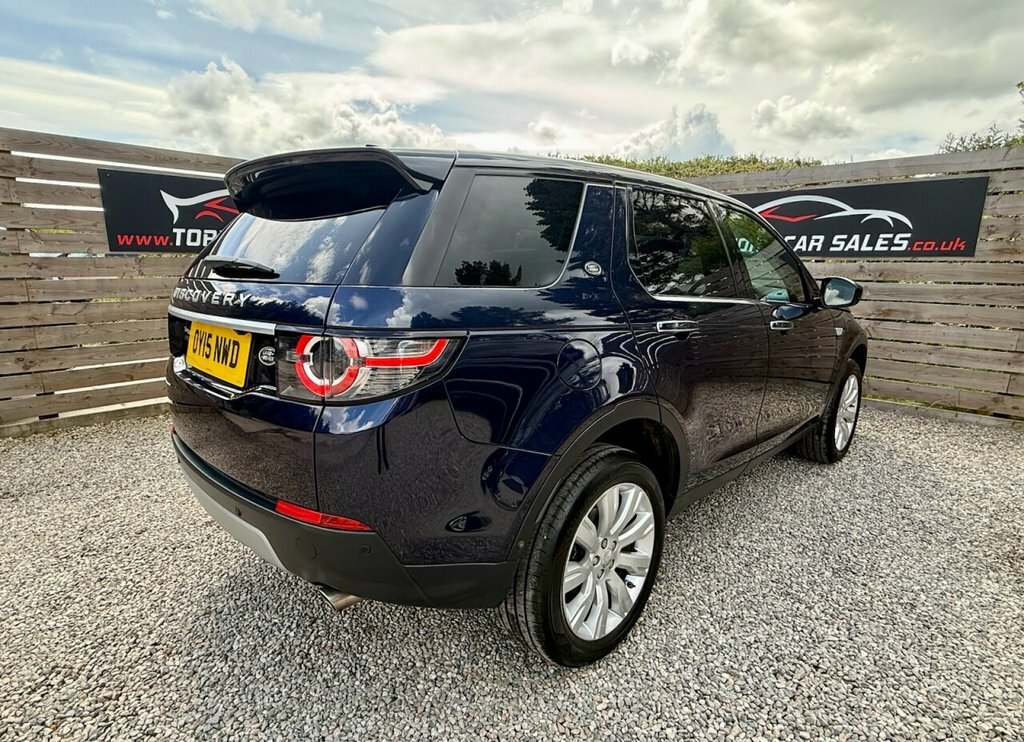 Land Rover Discovery Sport 2.2L Hse Luxury OY15NWD Blue #3