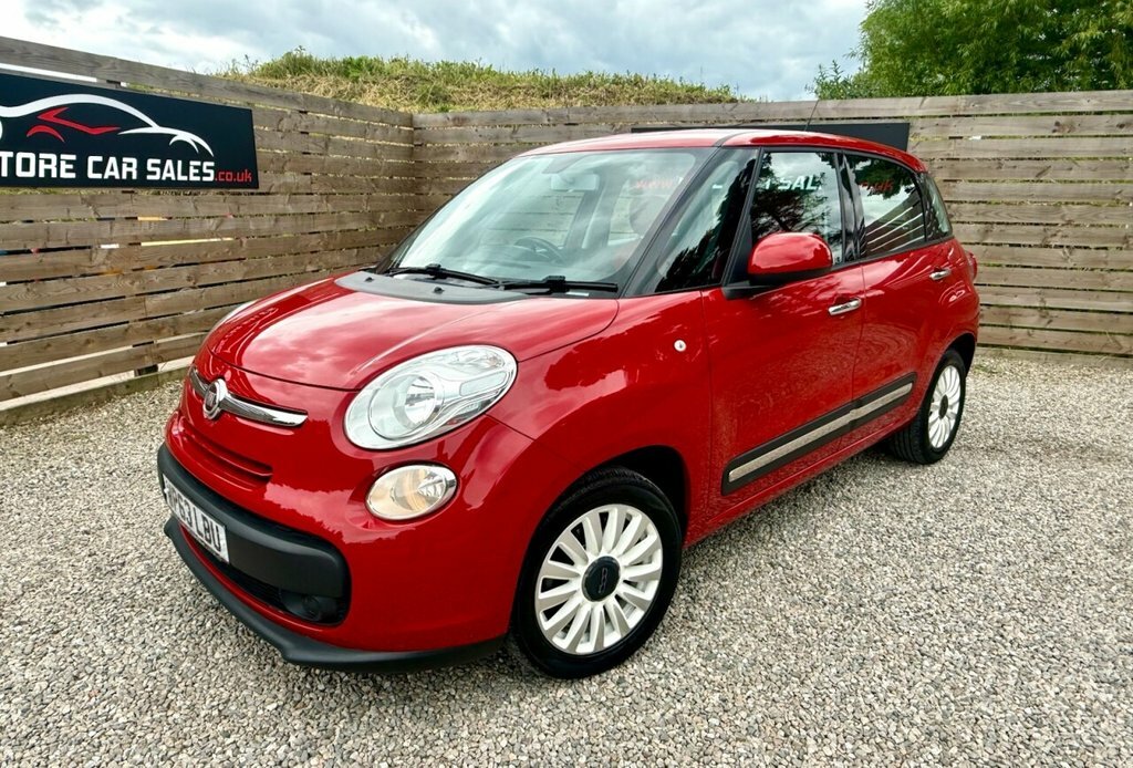 Fiat 500L Mpv White #7