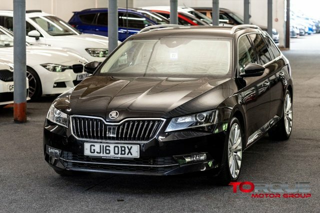 Skoda Superb 2.0 Tdi Se L Executive Estate Dsg Black