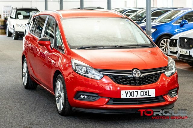 Vauxhall Zafira Tourer 1.4I Turbo Sri Mpv Euro 6 140 P YX17OXL Red #3