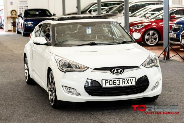 Hyundai Veloster 1.6 Gdi Sport Hatchback Euro 5 White #3