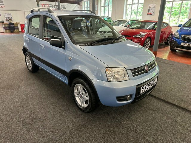 Fiat Panda 1.2 4X4 Hatchback 4X4 155 G Km Blue #3
