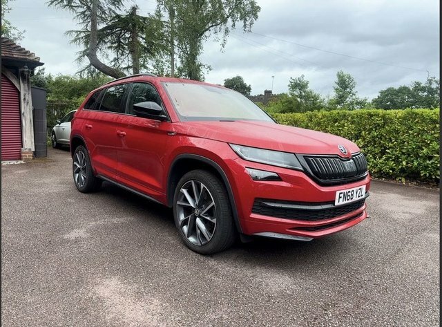 Skoda Kodiaq 2.0 Tsi Sportline Suv Dsg 4Wd Euro 6 S Red #2