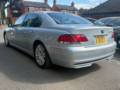 BMW 7 Series 4.8 750Li V8 Silver #3