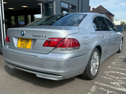BMW 7 Series 4.8 750Li V8 Silver #5