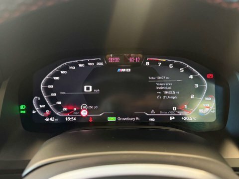 BMW M8 M8 Competition Edition Red #37