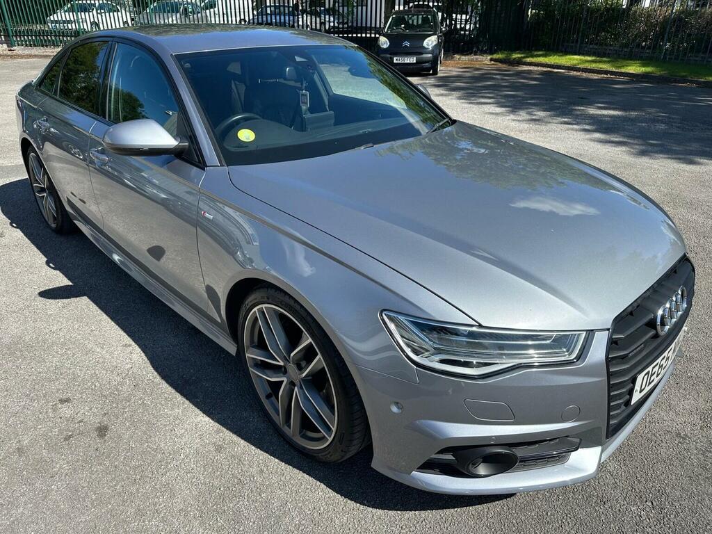 Audi A6 Saloon Saloon 3.0 Tdi V6 Black Edition S Tronic Quattro E OE65MKJ Grey #2