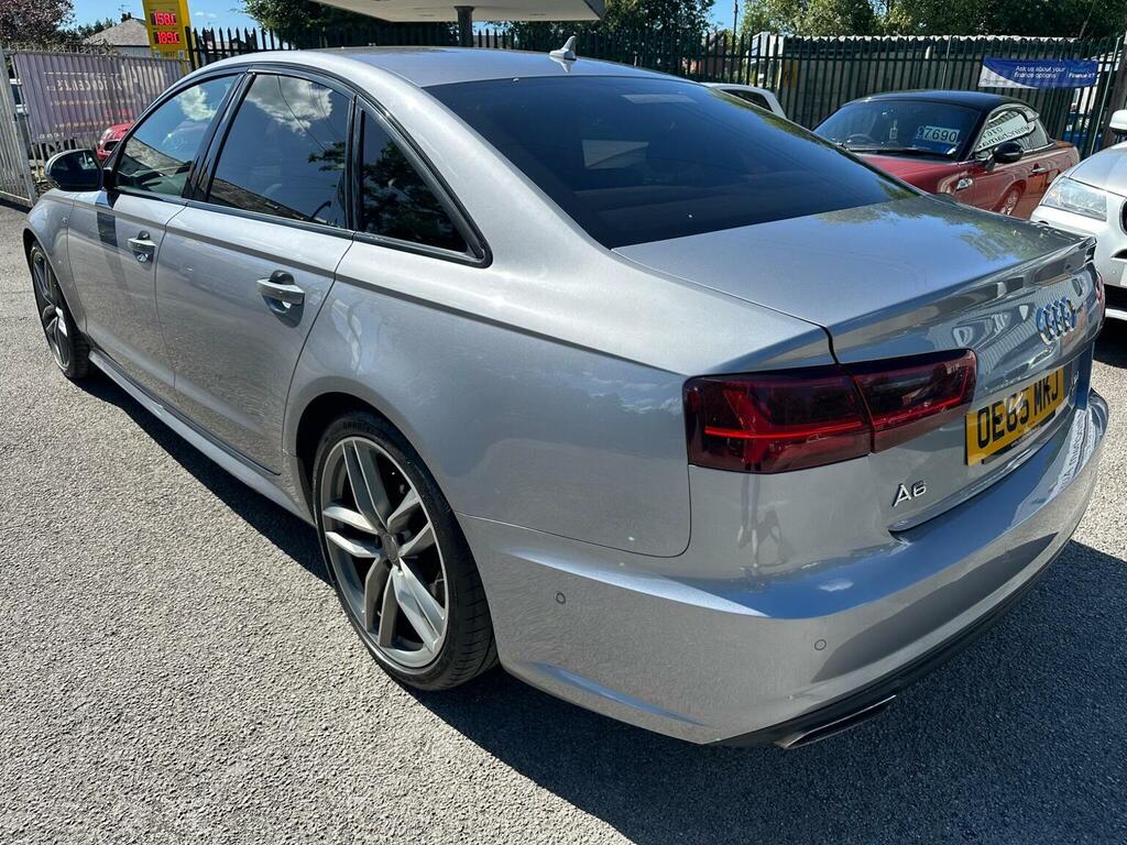 Audi A6 Saloon Saloon 3.0 Tdi V6 Black Edition S Tronic Quattro E OE65MKJ Grey #4