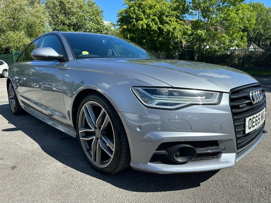 Audi A6 Saloon Saloon 3.0 Tdi V6 Black Edition S Tronic Quattro E OE65MKJ Grey #5