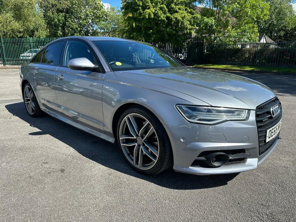 Audi A6 Saloon Saloon 3.0 Tdi V6 Black Edition S Tronic Quattro E OE65MKJ Grey #6