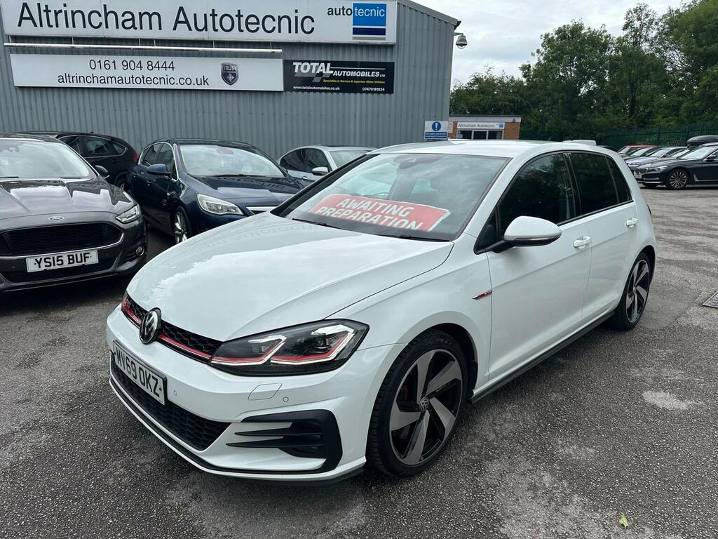 Volkswagen Golf Hatchback 2.0 Tsi Gti Performance Dsg Euro 6 Ss MV69OKZ White #4