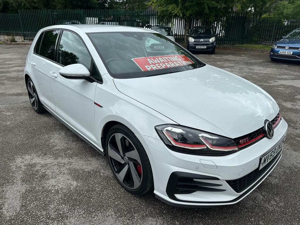 Volkswagen Golf Hatchback 2.0 Tsi Gti Performance Dsg Euro 6 Ss MV69OKZ White #2