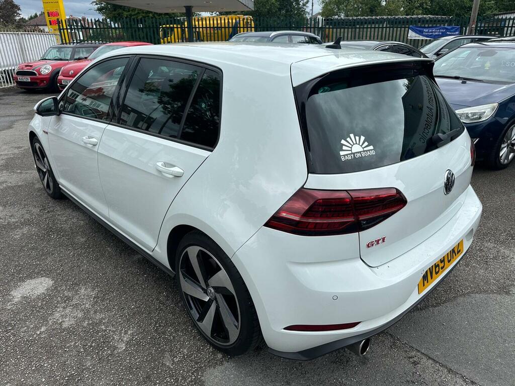 Volkswagen Golf Hatchback 2.0 Tsi Gti Performance Dsg Euro 6 Ss MV69OKZ White #5