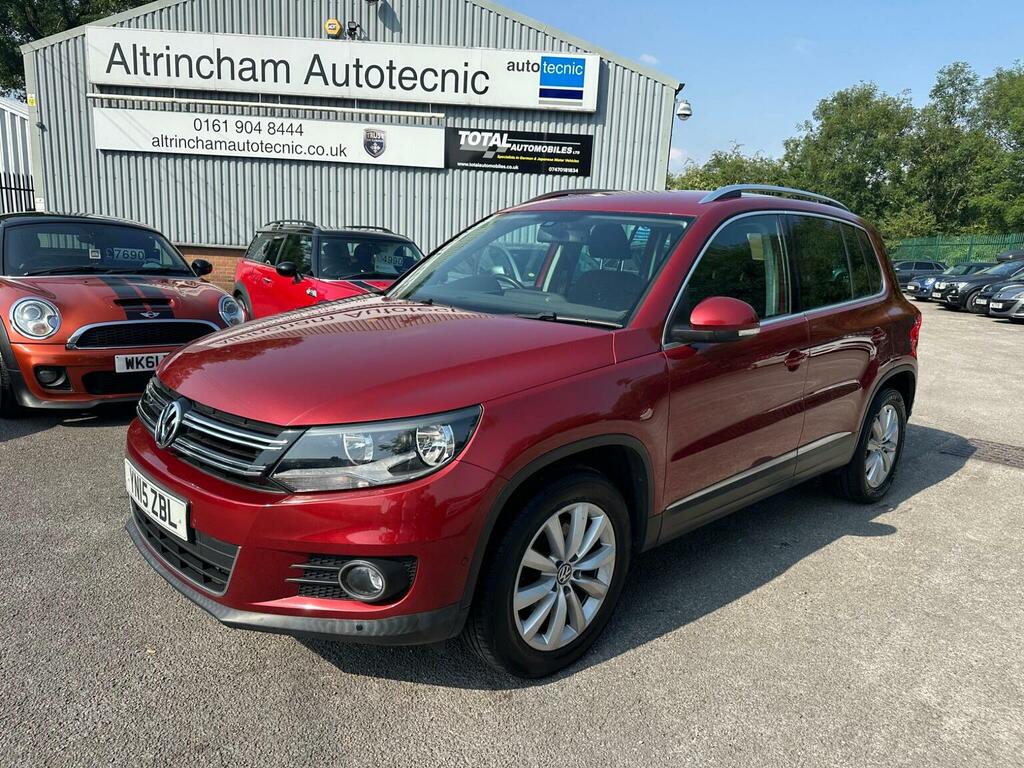 Volkswagen Tiguan Suv 1.4 Tsi Bluemotion Tech Match 2Wd Euro 5 Ss YN15ZBL Red #4