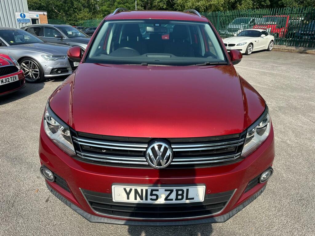 Volkswagen Tiguan Suv 1.4 Tsi Bluemotion Tech Match 2Wd Euro 5 Ss YN15ZBL Red #3