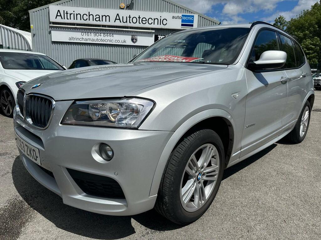 BMW X3 2.0 20D M Sport Xdrive Euro 5 Ss Silver
