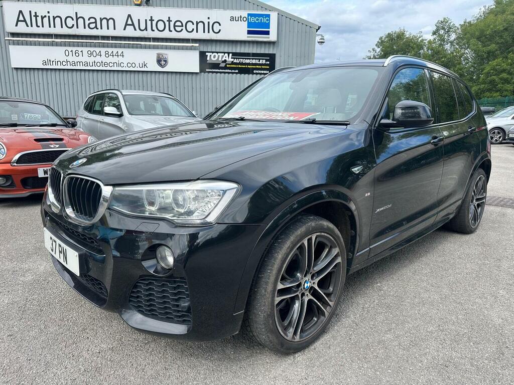 BMW X3 2.0 20D M Sport Xdrive Euro 6 Ss Black