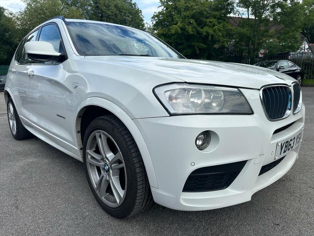 BMW X3 2.0 20D M Sport Xdrive Euro 5 Ss White #2