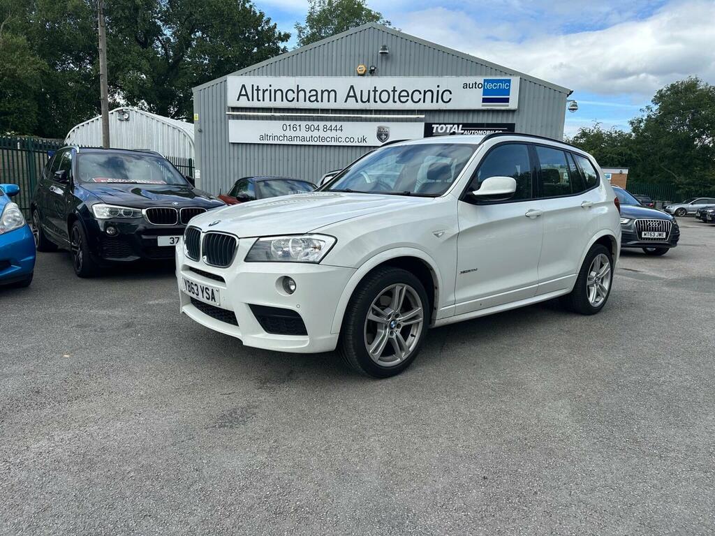 BMW X3 2.0 20D M Sport Xdrive Euro 5 Ss White #4