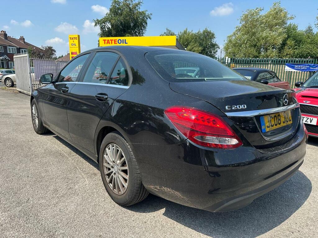 Mercedes-Benz C Class 2.0 C200 Se Executive G-tronic Euro 6 Ss Black #4